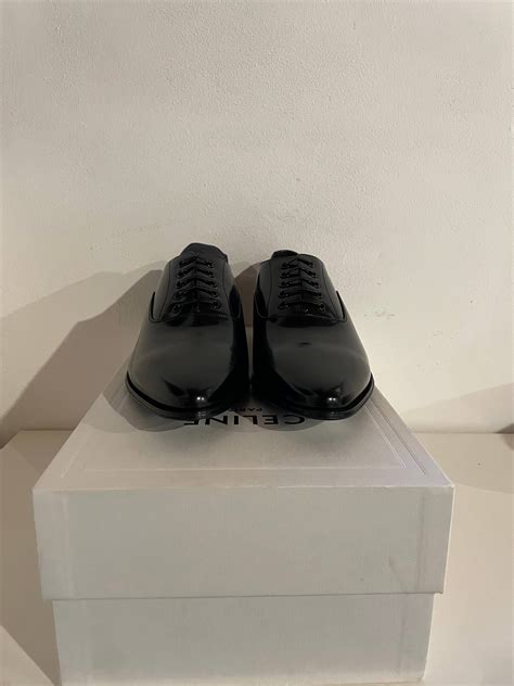 celine jacno derby|Celine JACNO DERBY SHOES IN BLACK CALFSKIN .